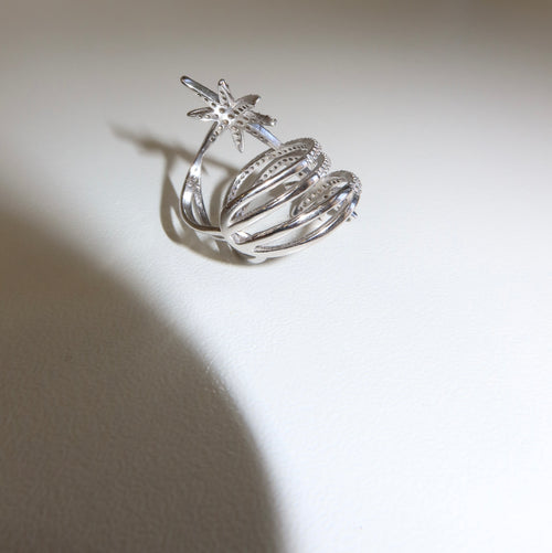 Anello Aurora Stellata