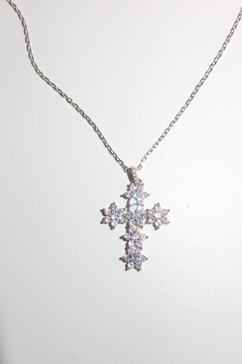 Collana Croce Crystal