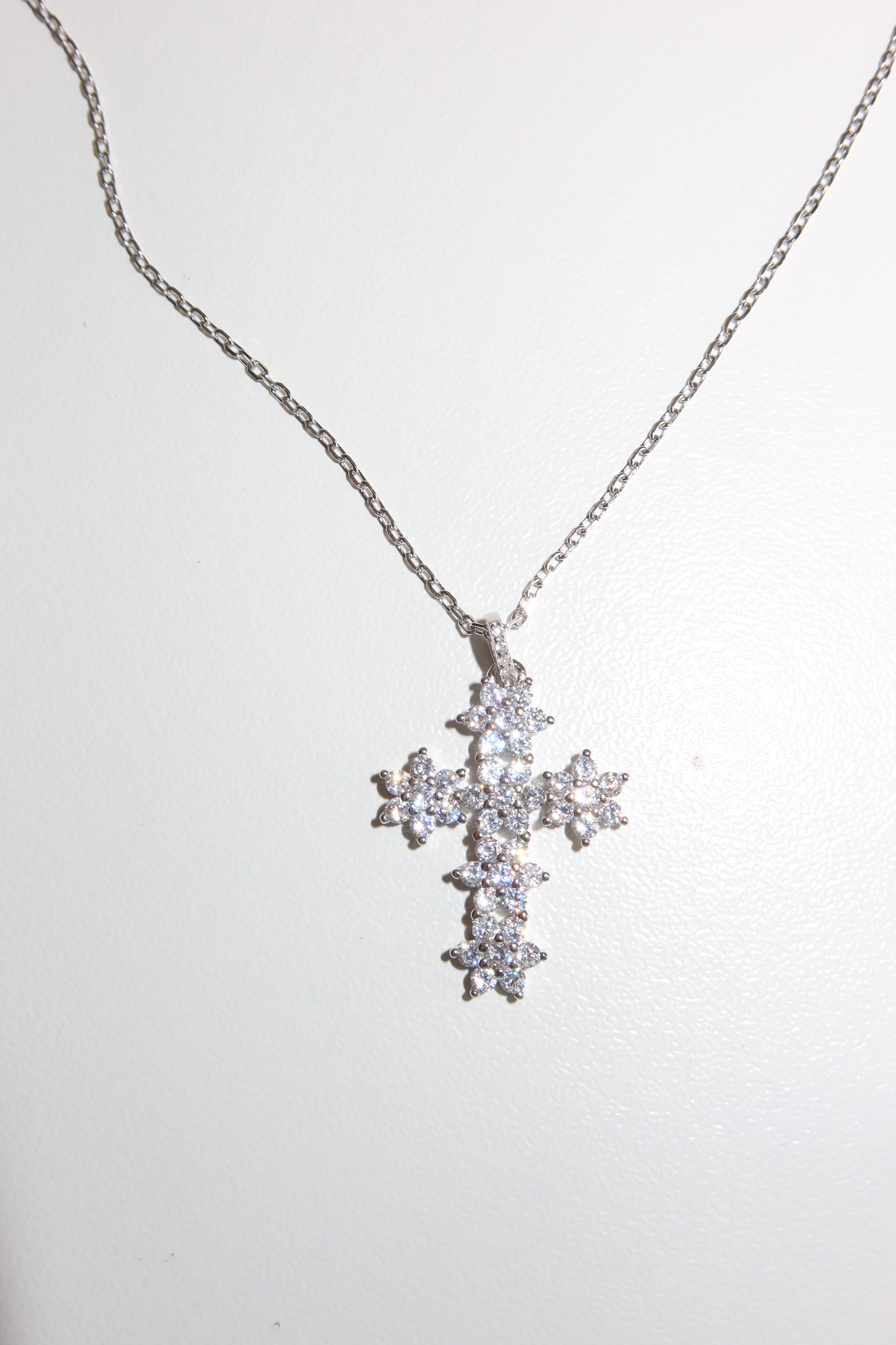 Collana Croce Crystal