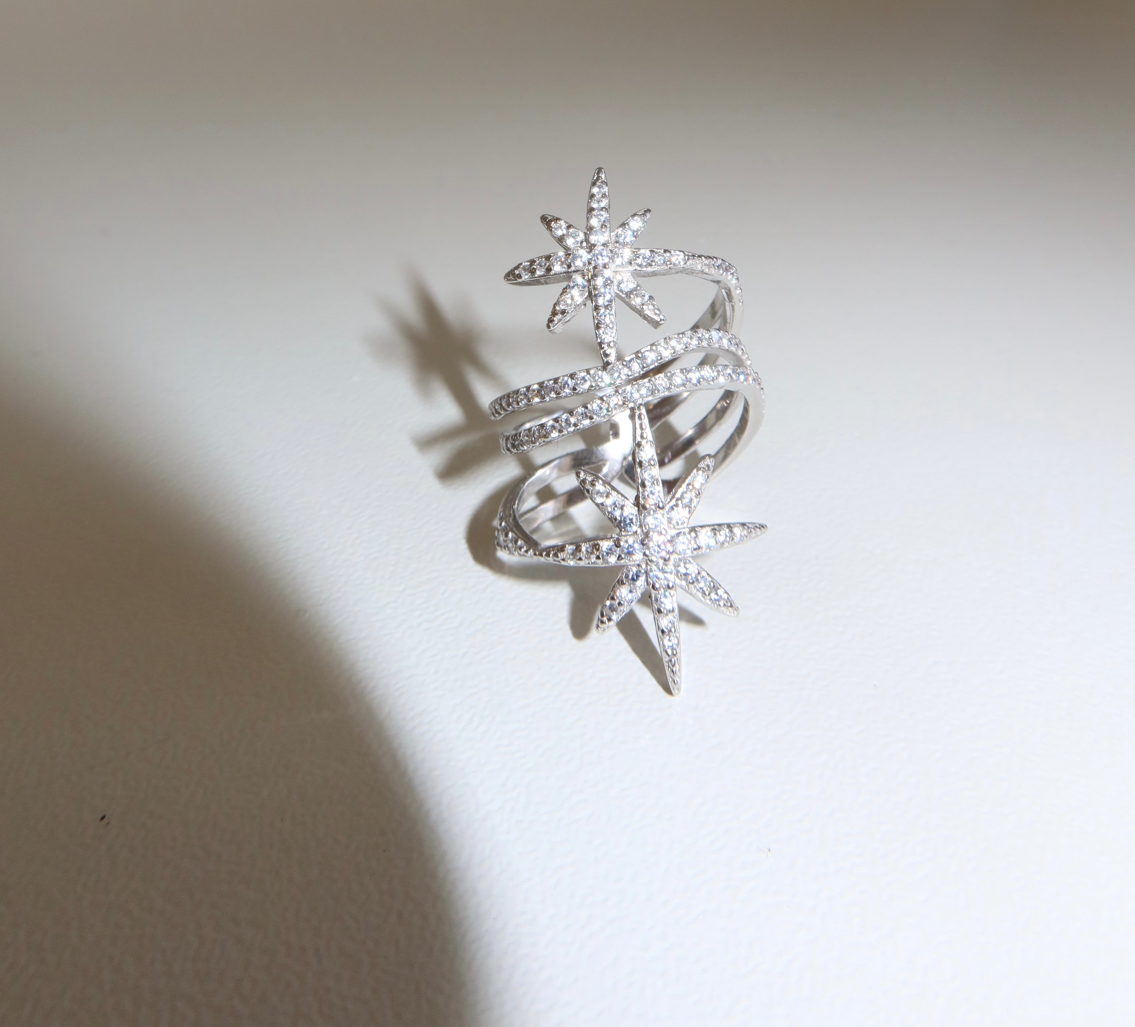 Anello Aurora Stellata
