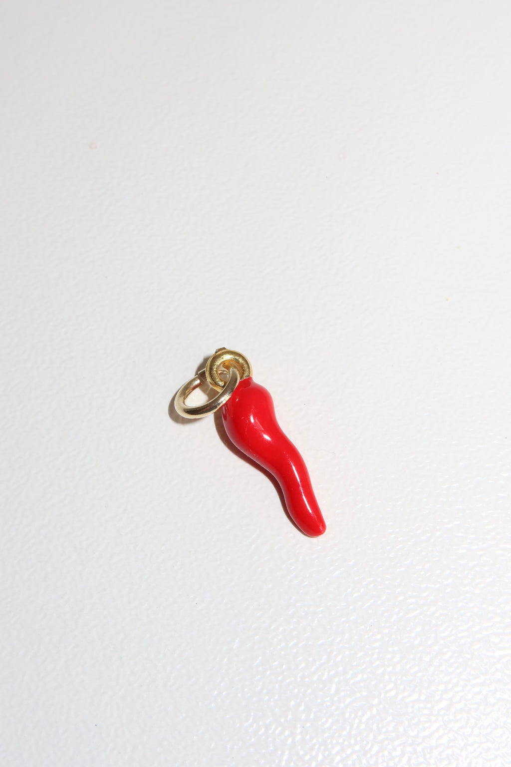 Charm Corno Portafortuna Rosso