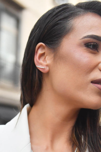 ORECCHINI BARRA TENNIS