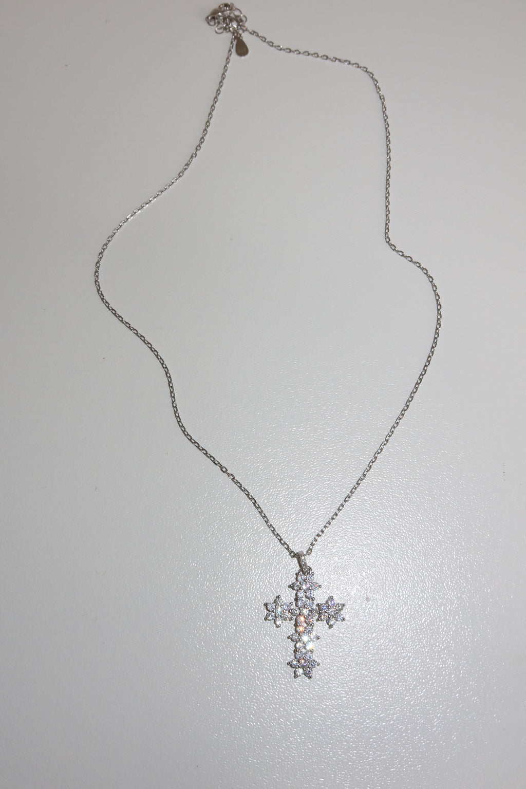 Collana Croce Crystal