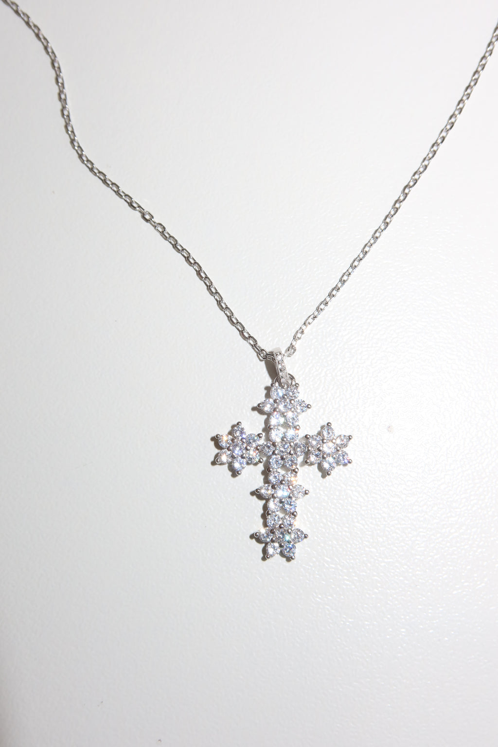 Collana Croce Crystal