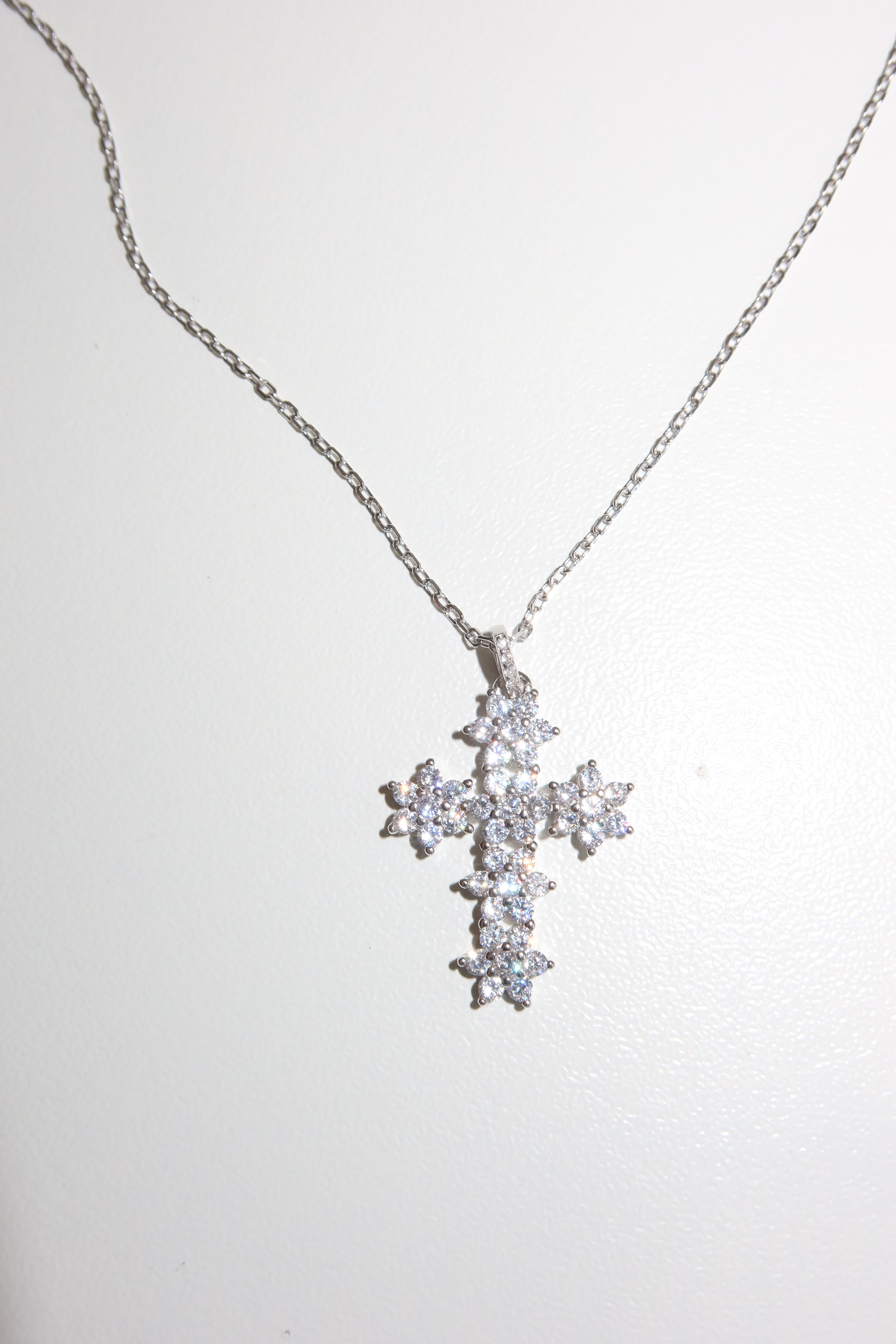 Collana Croce Crystal