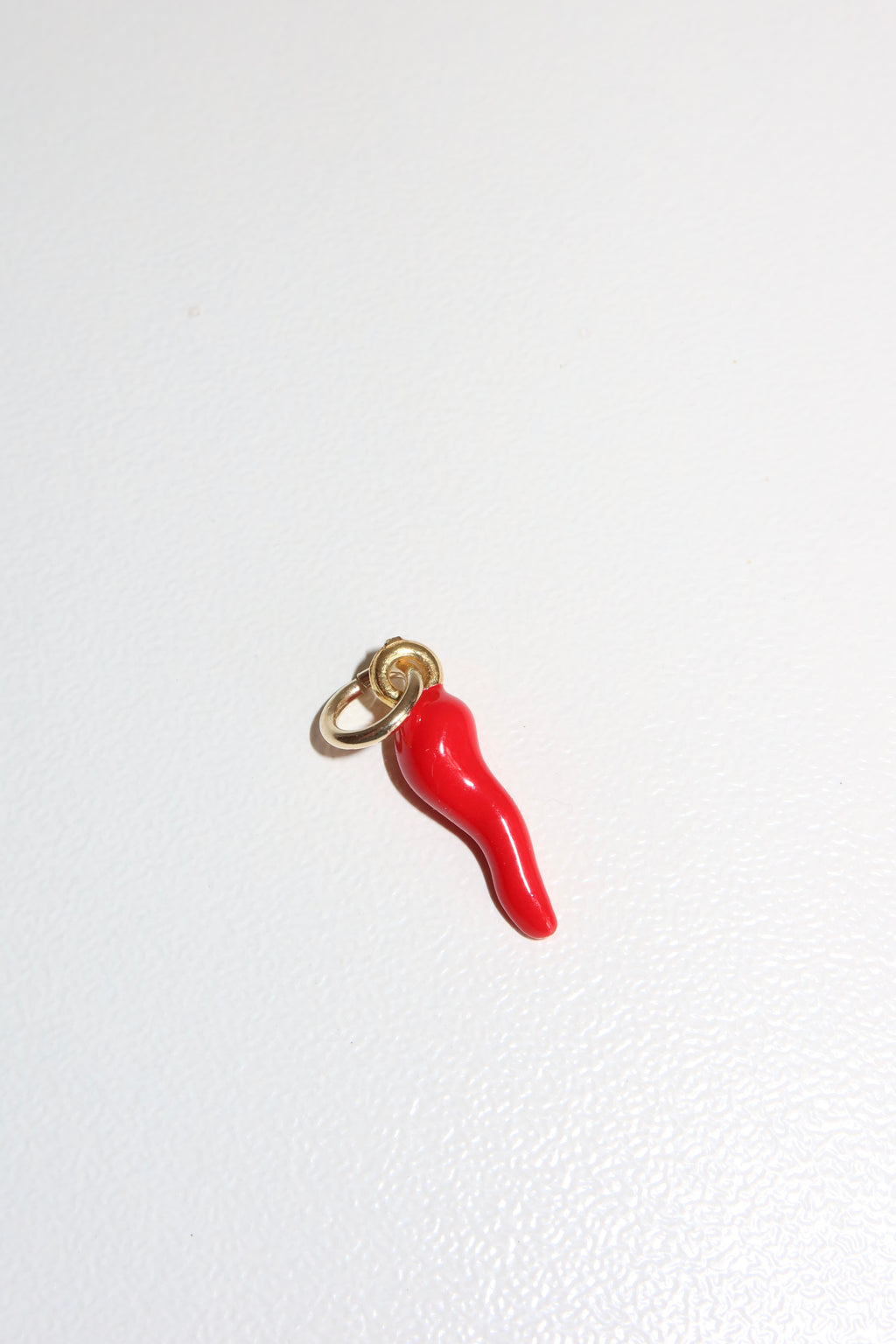 Charm Corno Portafortuna Rosso