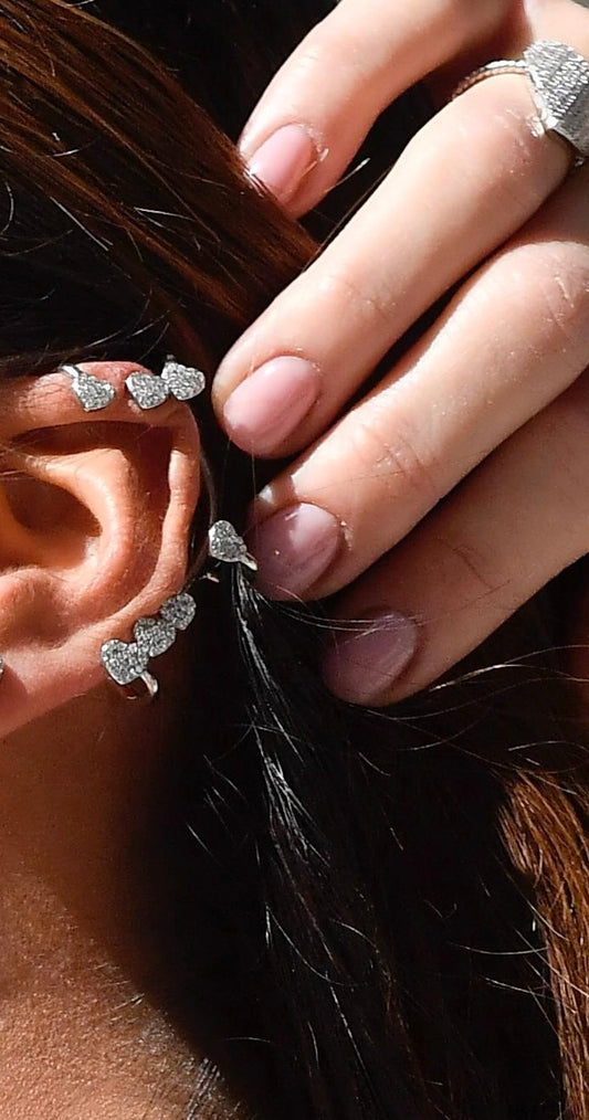 ORECCHINO LOBO CUORI