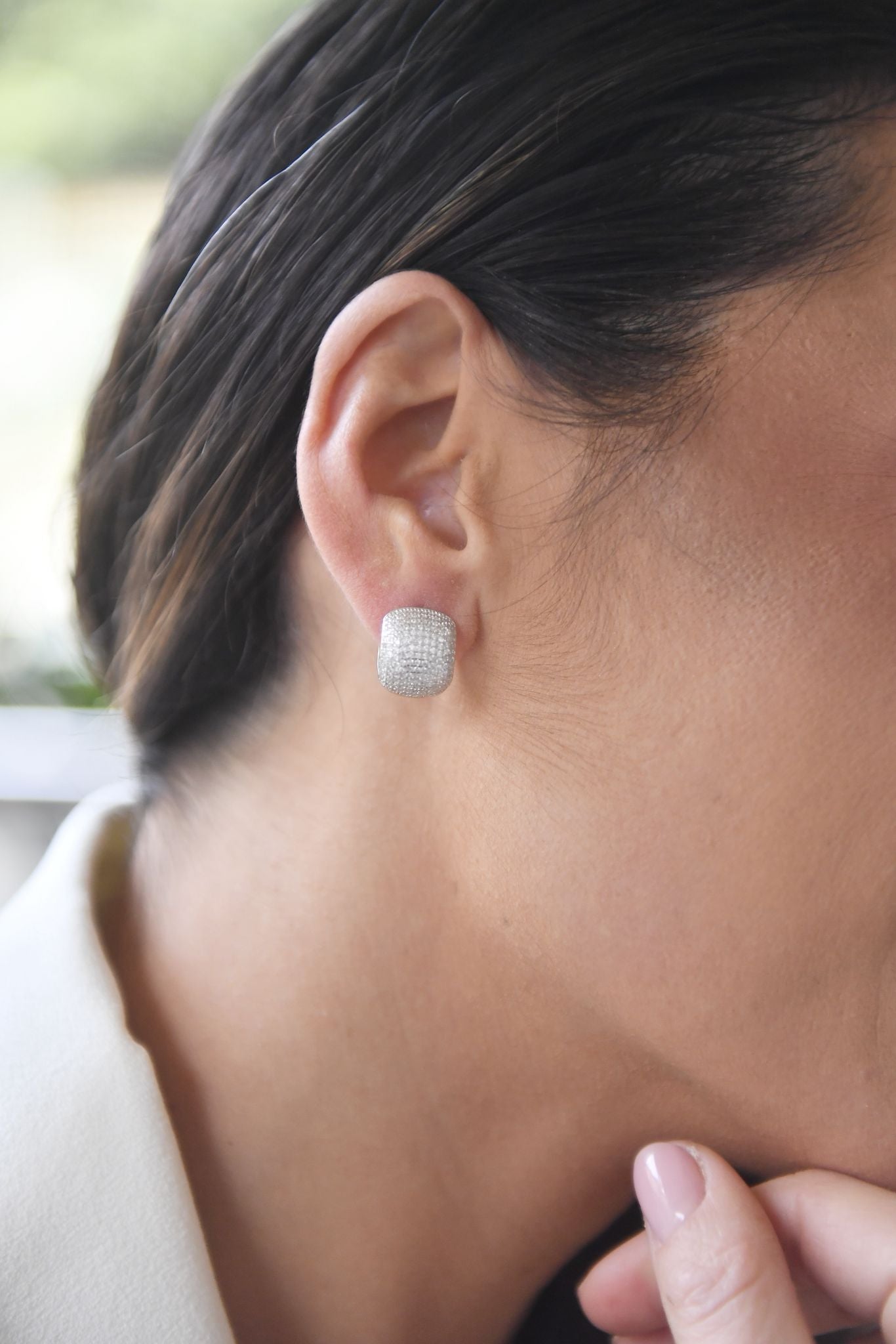 ORECCHINI CERCHIO LUCE