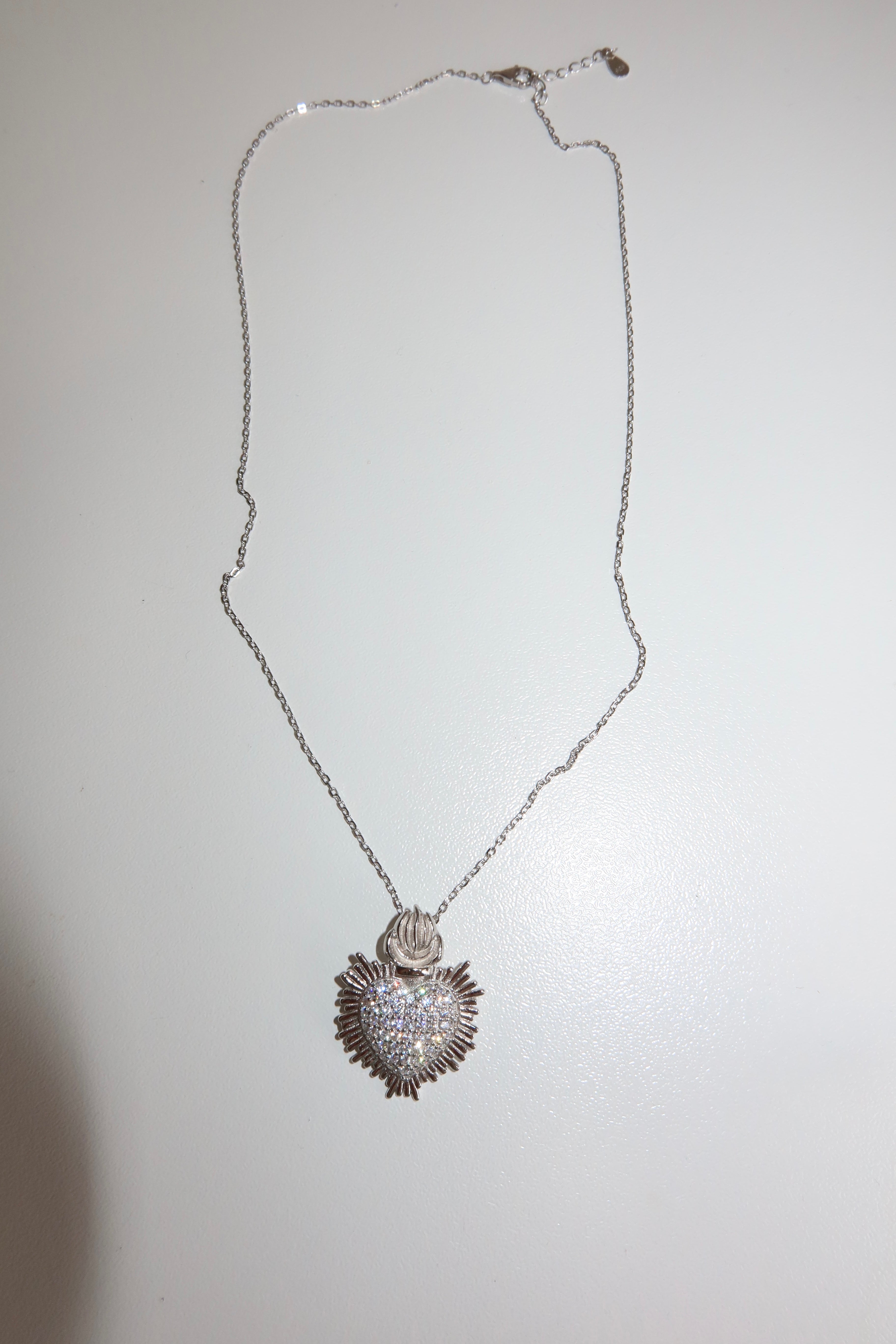 Collana Cuore Sacro Lumina