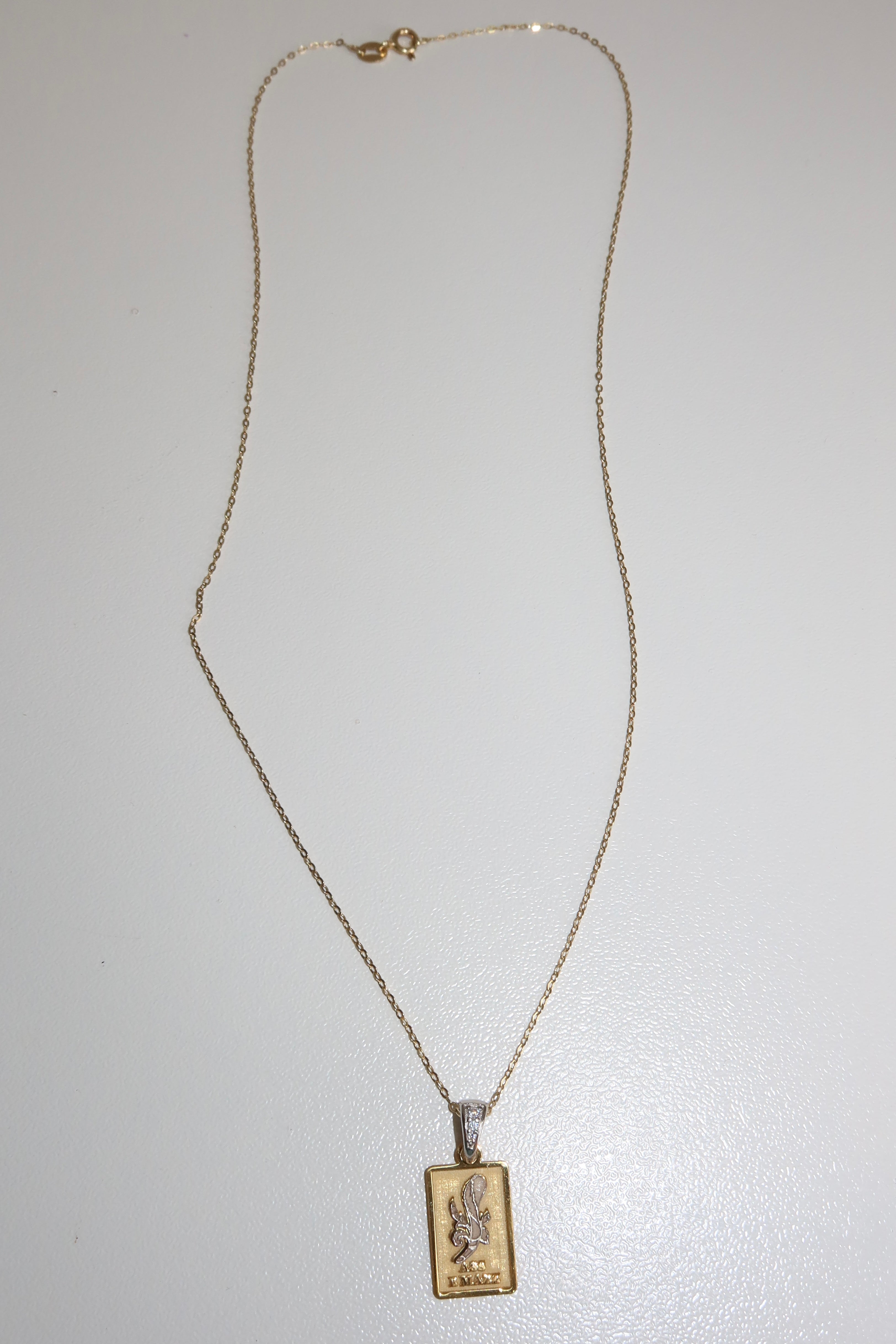 Collana Asso di Mazze