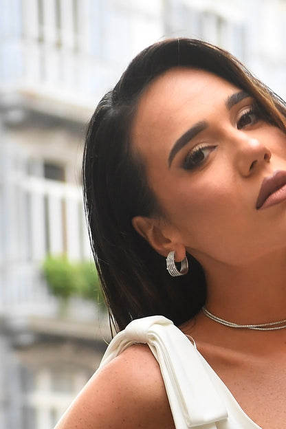 ORECCHINI CERCHIO LUX