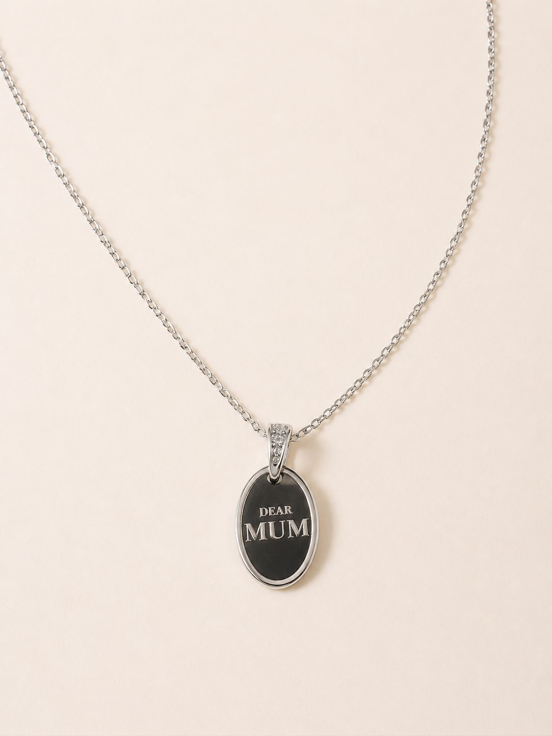 Collana Medaglia Dear Mom