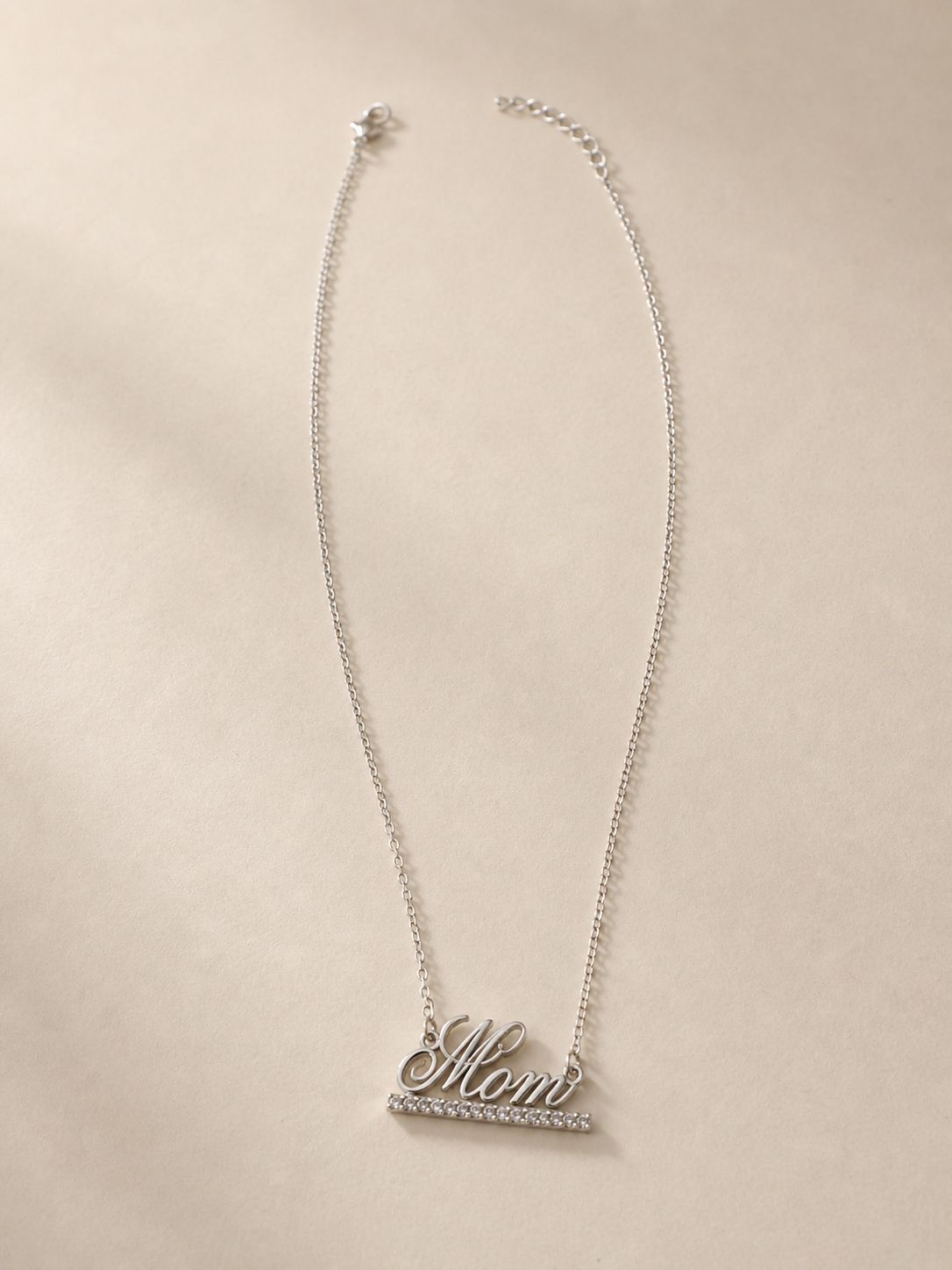 Collana Mom Script Shine