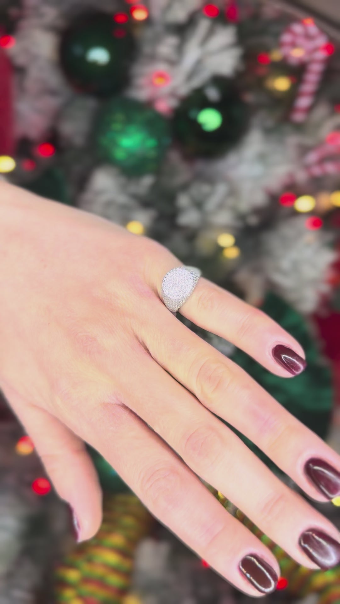 ANELLO TONDO ZIRCONATO