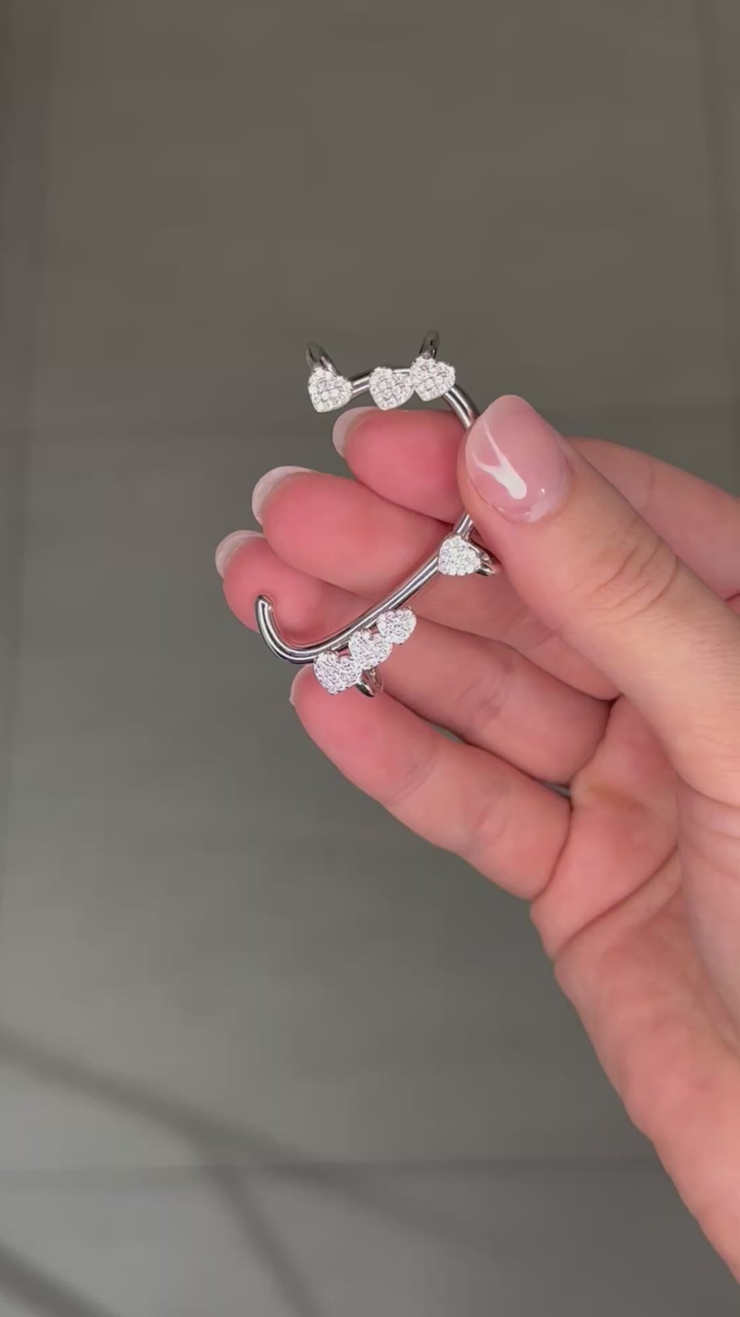 ORECCHINO LOBO CUORI