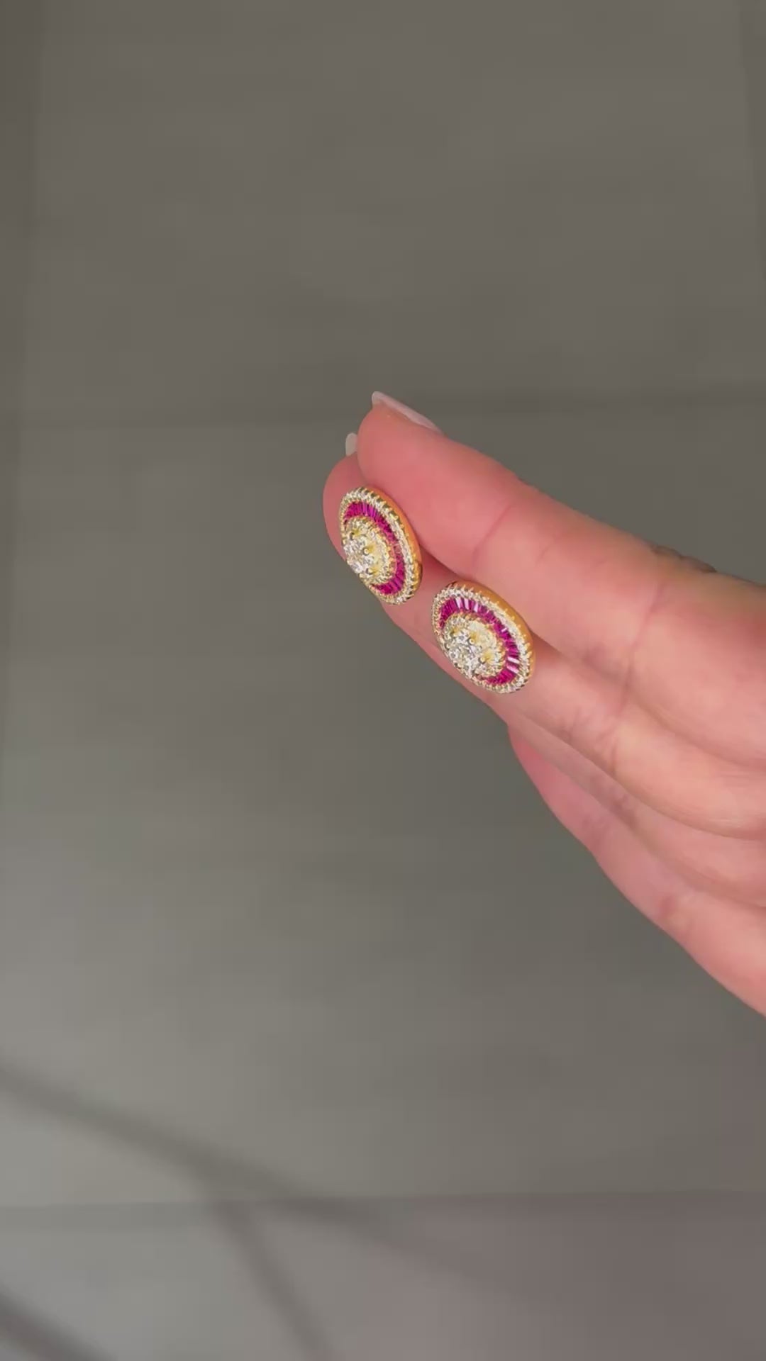 ORECCHINI TONDO LUMI